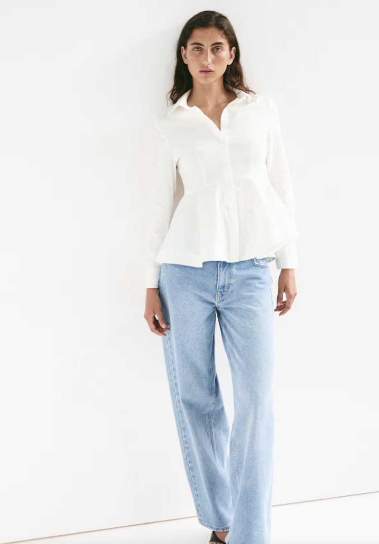شومیز کتان زنانه برندH&M ORIGINAL اچ اند ام اورجینال NEW 2026 انگلستان