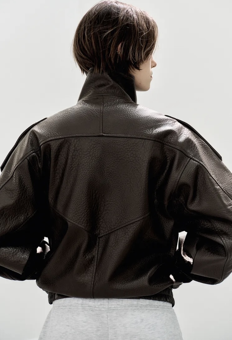  کاپشن یقه ایستاده شیک و کاربردی برند ZARA ORIGINAL اورجینال NEW 2026 