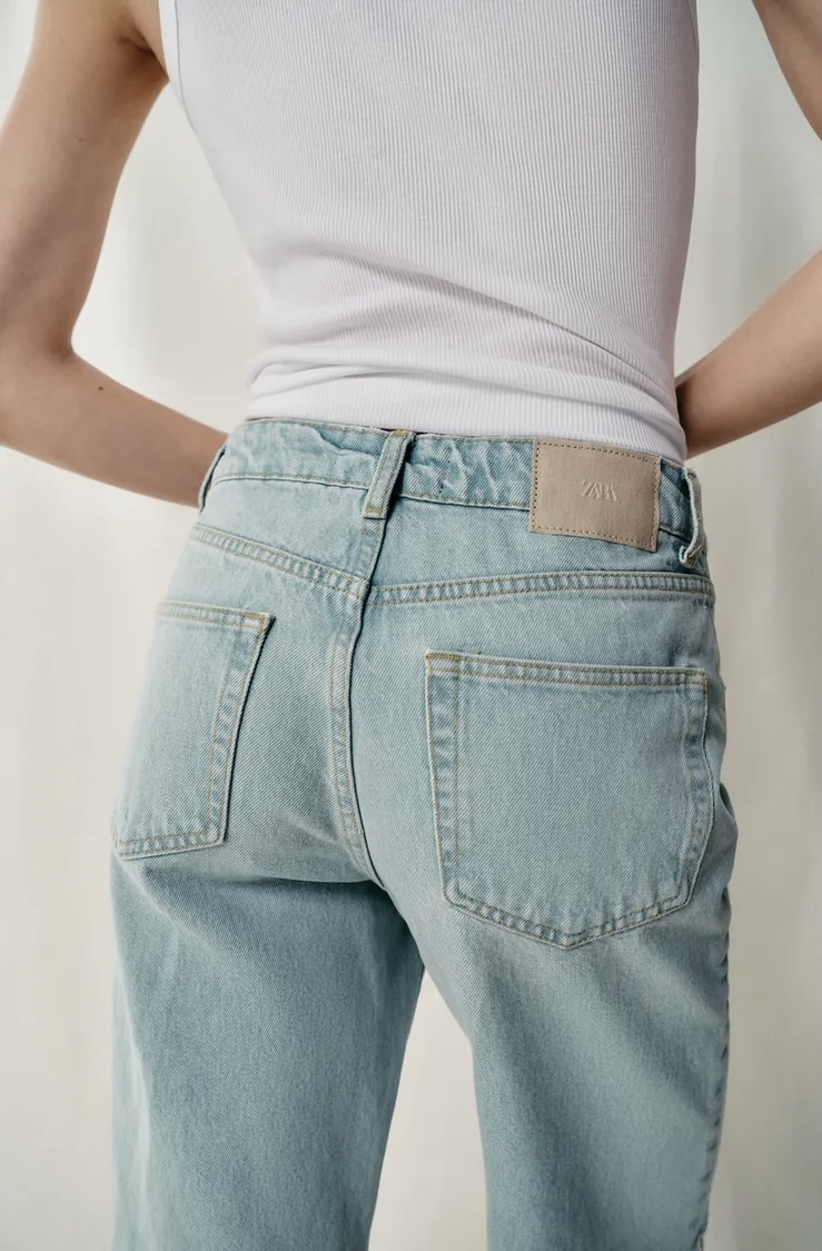  شلوارک برمودا با طراحی کلاسیک پنج‌جیب برند ZARA ORIGINAL زارا اورجینال NEW 2026 انگلستان 