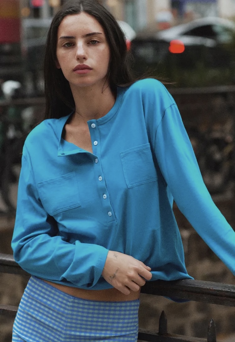  تی‌شرت هنلی آستین‌بلند برند ZARA ORIGINAL زارا اورجینال NEW 2026 انگلستان 