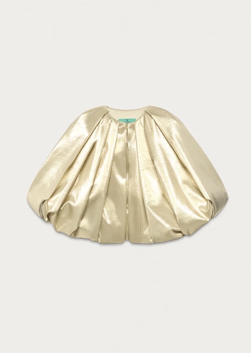  کاپشن یقه گرد با آستین شنلی برند ZARA ORIGINAL زارا اورجینال NEW 2026 انگلستان 