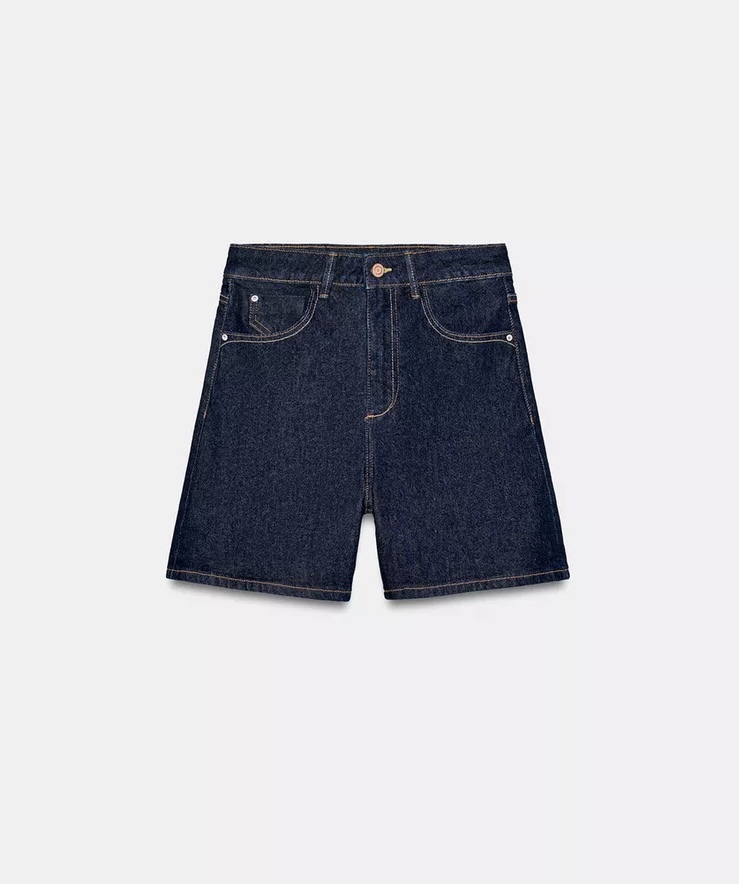  شلوارک کژوال کمر بلند برند ZARA ORIGINAL اورجینال NEW 2026 