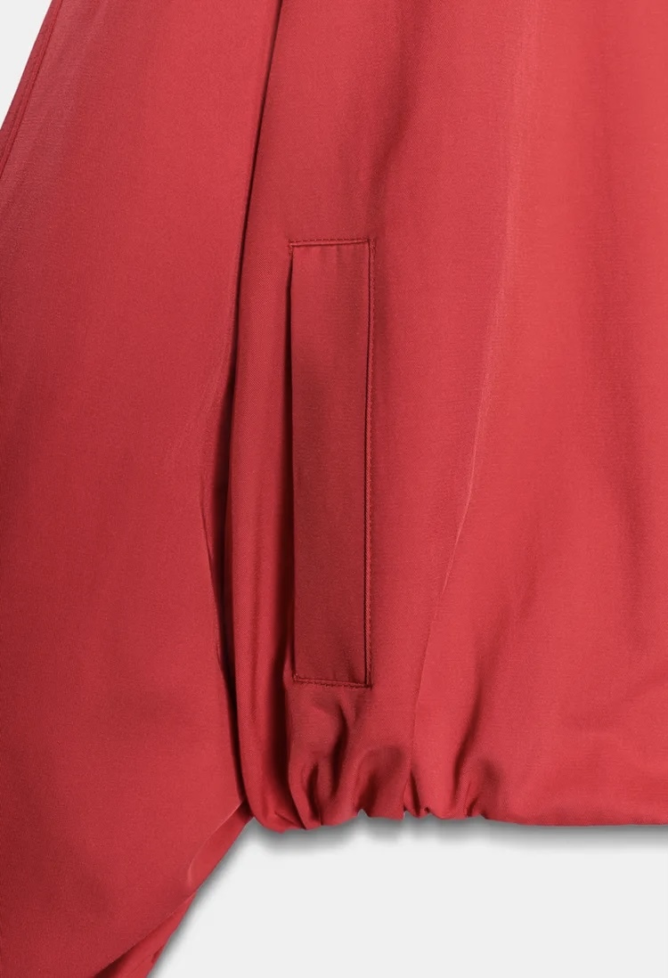  کاپشن بامبر دبل‌برست با آستین پف‌دار برند ZARA ORIGINAL اورجینال NEW 2026 انگلستان 