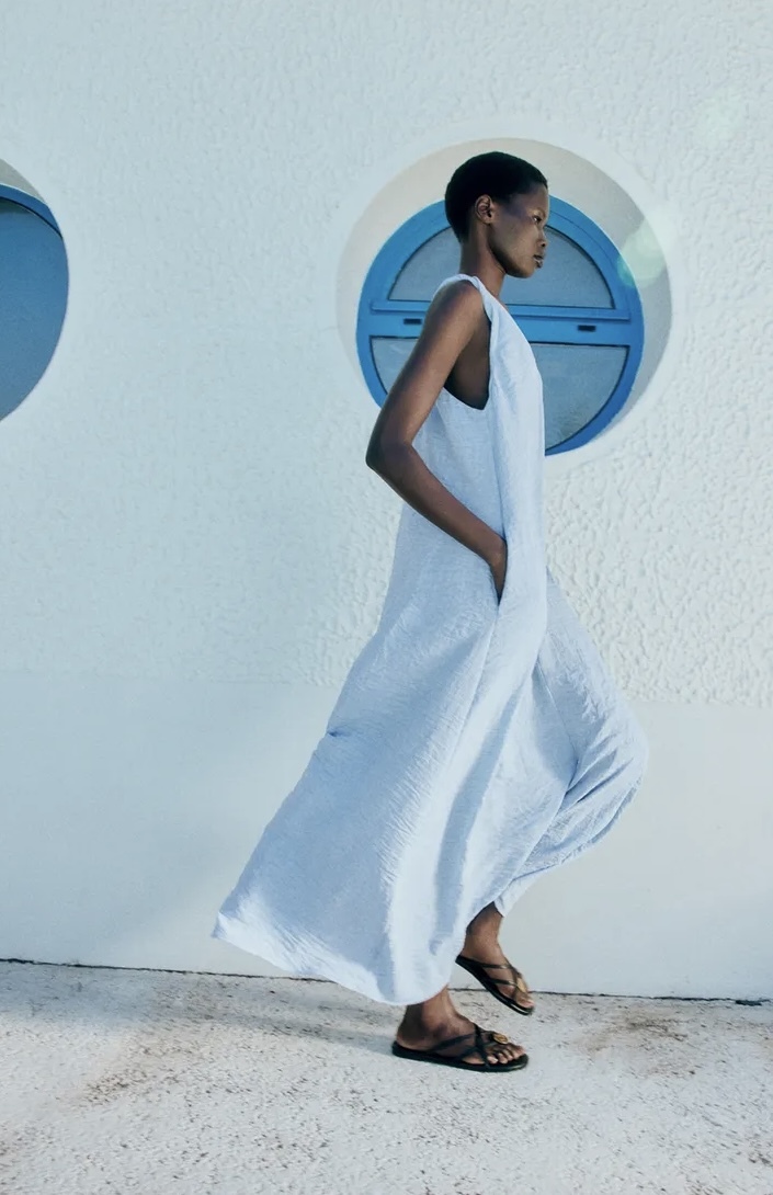 پیراهن بدون آستین مدل Twist برند ZARA ORIGINAL زارا اورجینال NEW 2026 انگلستان