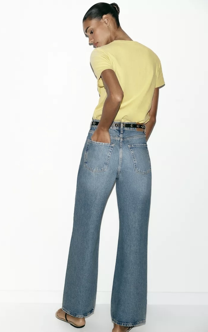  تیشرت کلاسیک با فیت استاندارد برند ZARA ORIGINAL اورجینال NEW 2026 