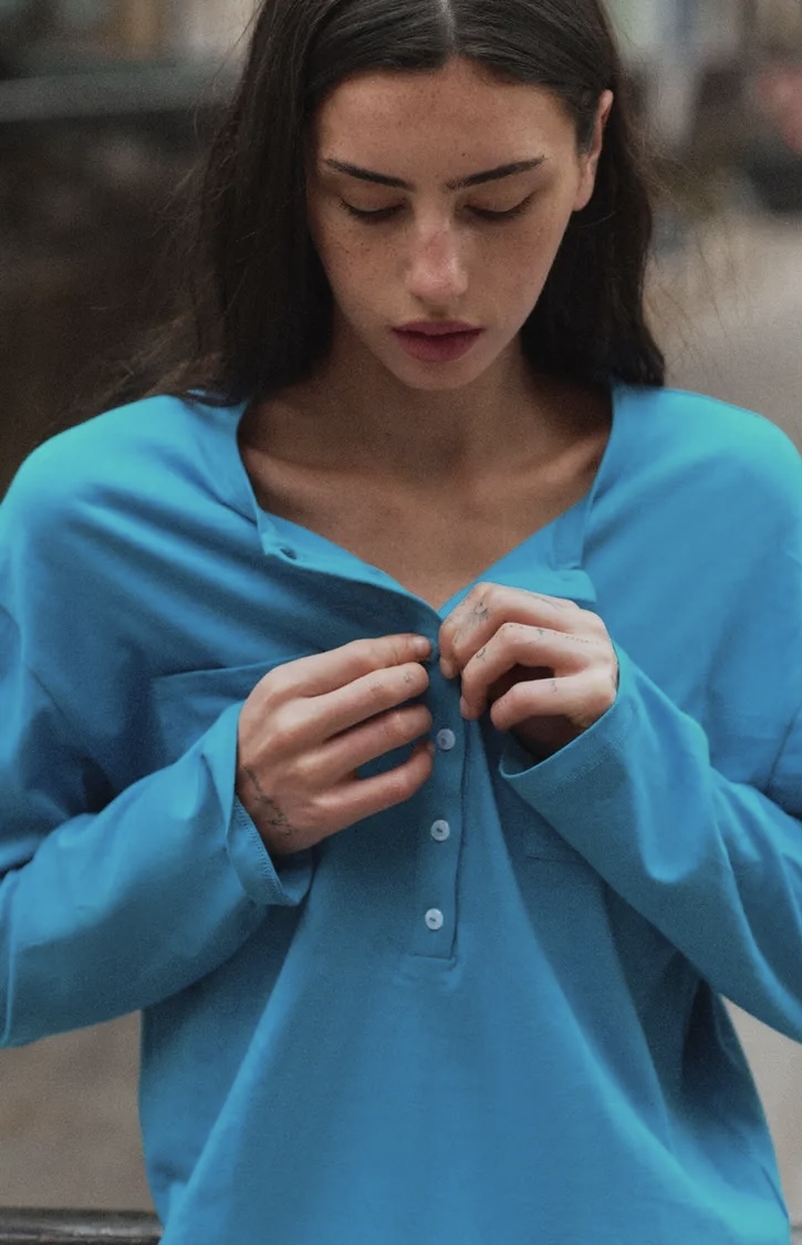  تی‌شرت هنلی آستین‌بلند برند ZARA ORIGINAL زارا اورجینال NEW 2026 انگلستان 