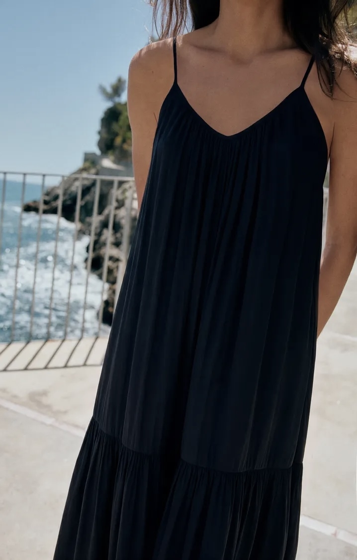  پیراهن میدی رخشان برند ZARA ORIGINAL اورجینال NEW 2026 