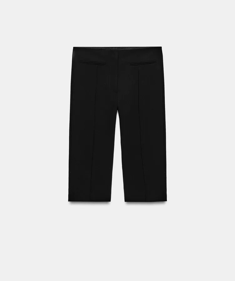  شلوار کاپری کمر متوسط برند ZARA ORIGINAL اورجینال NEW 2026 
