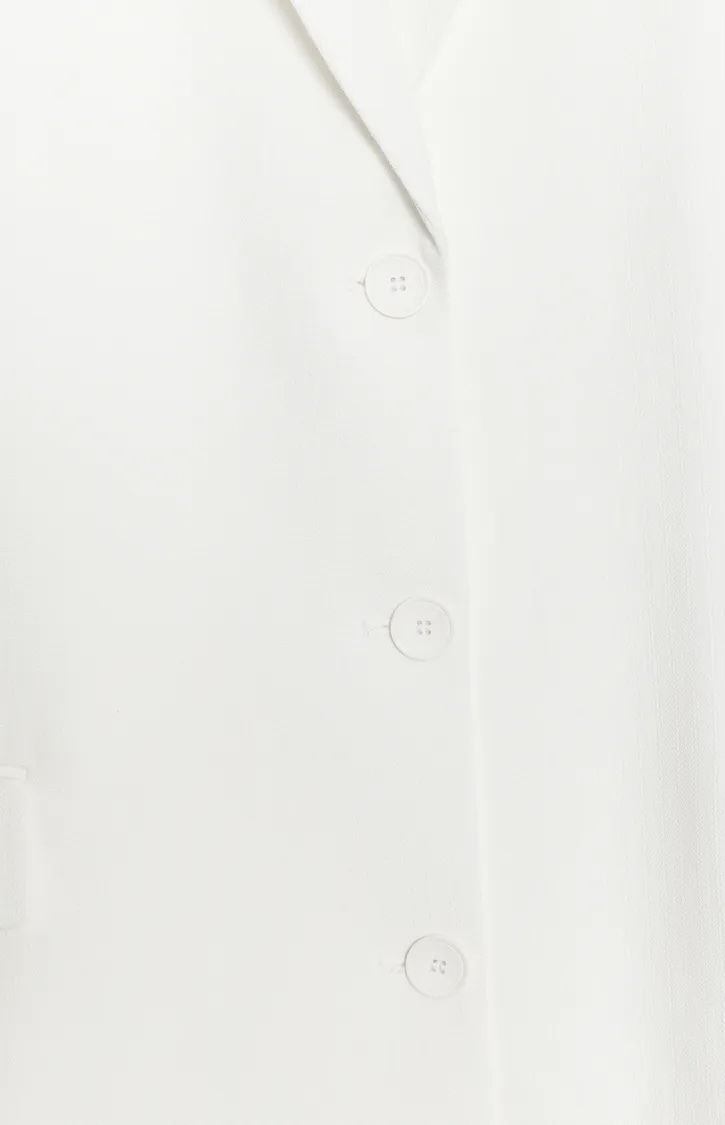 بلیزر کتان (Linen Blend) با برش کلاسیک و جزئیات ظریف برند ZARA ORIGINAL زارا اورجینال NEW 2026 انگلستان