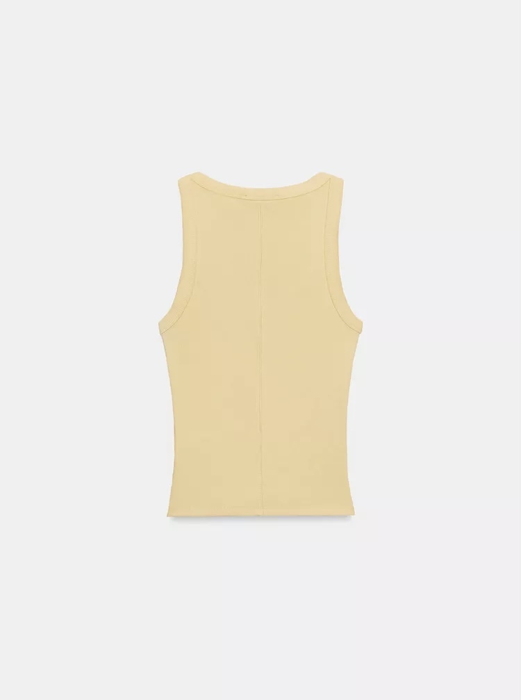  تاپ نخی بدون آستین برند ZARA ORIGINAL اورجینال NEW 2026 