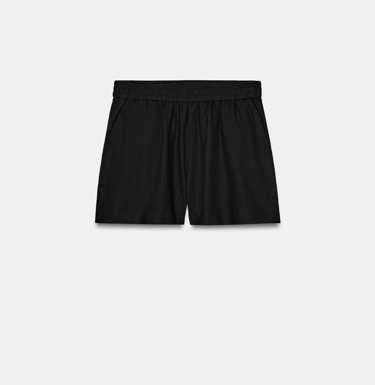  شلوارک برمودا از جنس ترکیبی کتان برند ZARA ORIGINAL اورجینال NEW 2026 