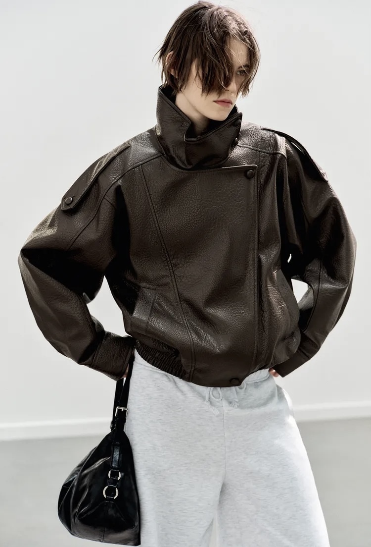  کاپشن یقه ایستاده شیک و کاربردی برند ZARA ORIGINAL اورجینال NEW 2026 