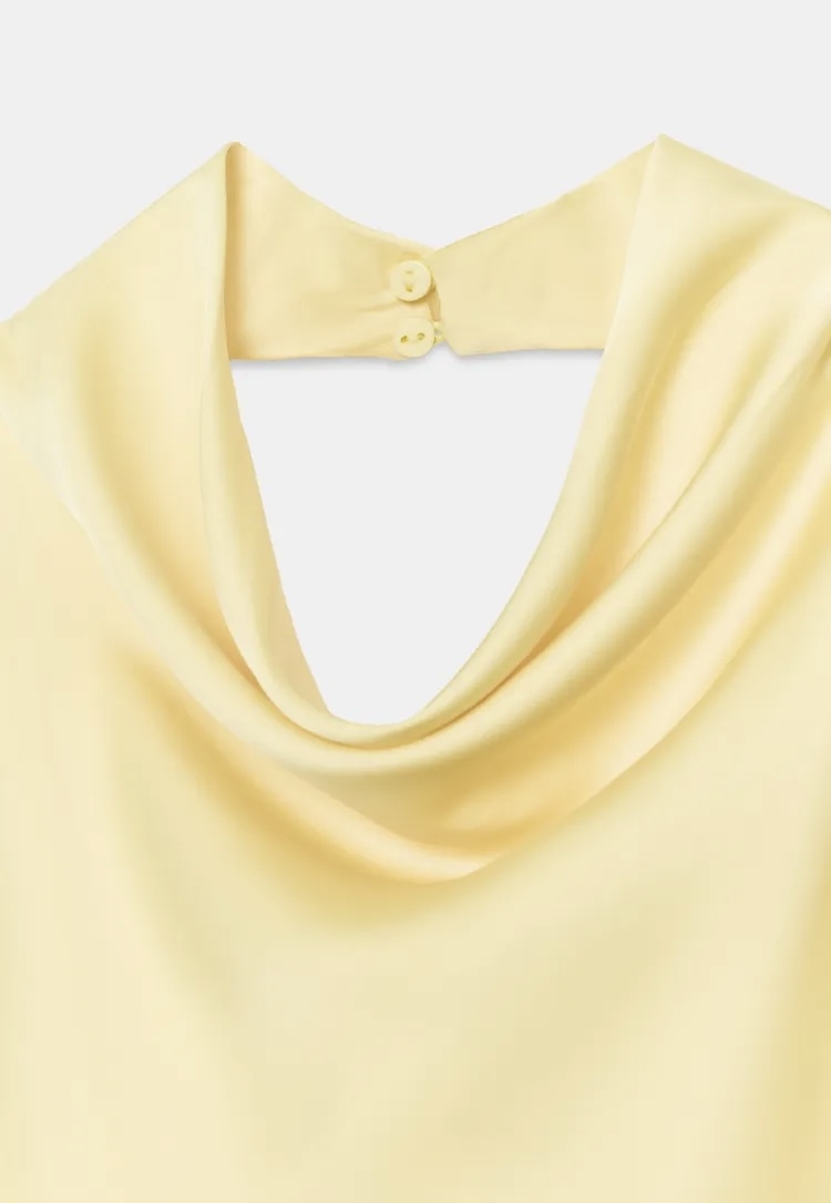  تاپ مدل Halter با نمای پشت باز برند ZARA ORIGINAL زارا اورجینال NEW 2026 انگلستان 