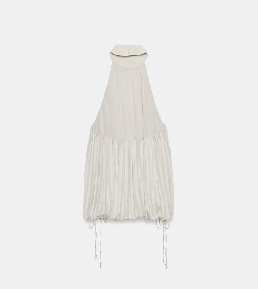 تاپ یقه هفت با پشت باز برند ZARA ORIGINAL اورجینال NEW 2026 