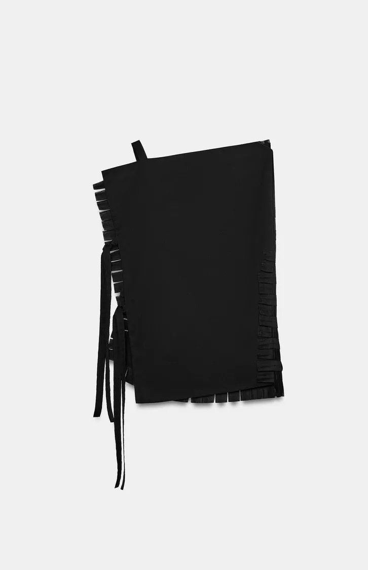 تاپ زنانه یقه نامتقارن با بند کناری؛ خاص و مدرن برند ZARA ORIGINAL زارا اورجینال NEW 2026 انگلستان