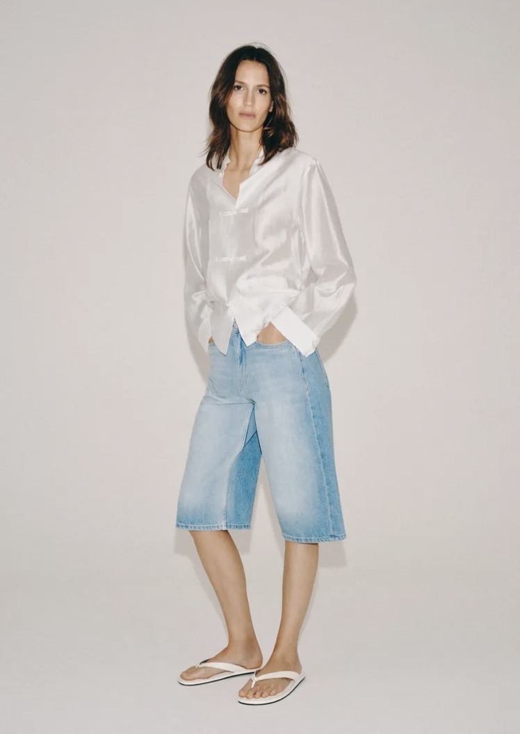 شلوارک برمودا برند ZARA ORIGINAL اورجینال NEW 2026